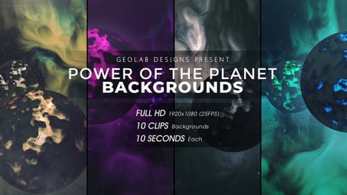 Arrière-plans sur Power Of The Planet V1