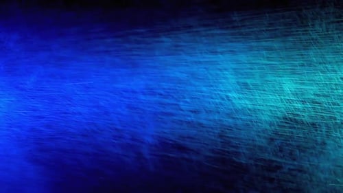 Blue and Green Water Spray Mixed on a Black Background. Slow Motion