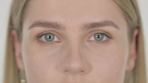Close Up of a Woman's Beautiful Face