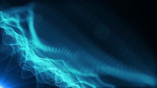 Light particles in organic motion