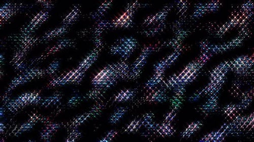 Abstract Shimmering Glittering Light Particles Background