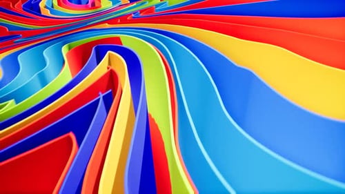 Zukunft Geometrische Muster Bewegungshintergrund