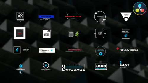 Dynamic Modern Text Titles and Minimal Lower Thirds