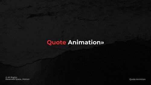 Quote Animation | After Effects