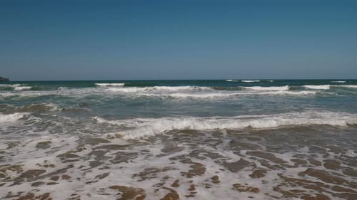 Sandy Beach in Motion