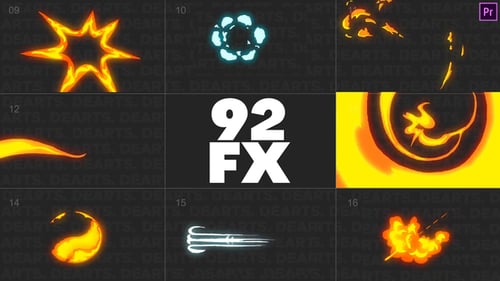 Paquete Toon FX Premiere Pro 2