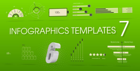 Infographics Templates 7, Infographics ft. countdown & countdown intro ...