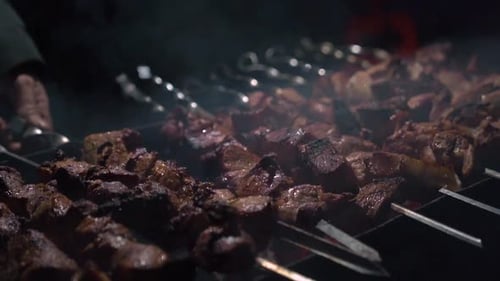 Barbecue On The Grill