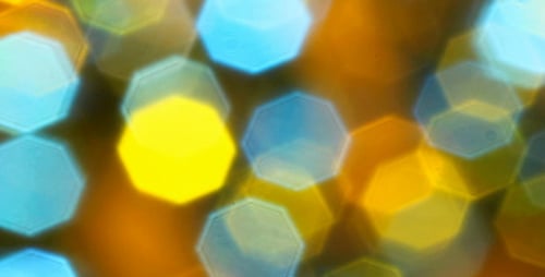 Abstract Shimmering Colorful Lights Background