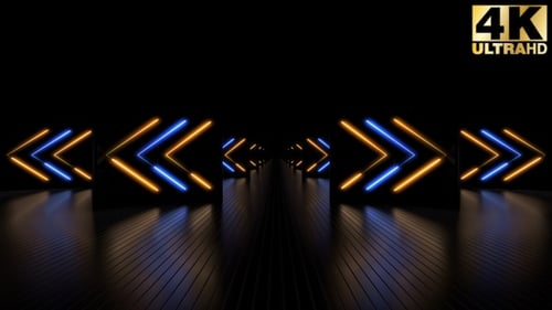 4k Colorful Neon Vj Loop Pack