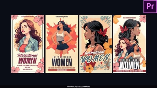 International Women’s Day Stories For Premiere Pro