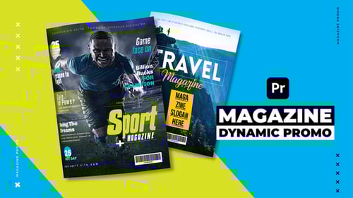 Dynamic Magazine Page Flip Promo for Digital Publications