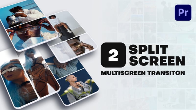 Vertical Multiscreen Transition - 6 Split Screen, Elements ft. 6 Split ...