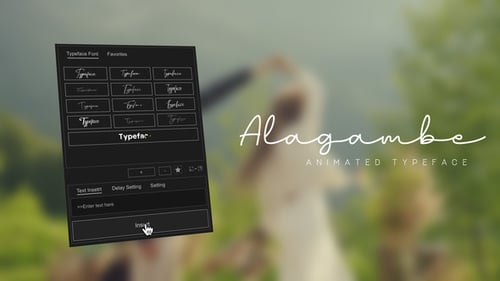 Tipografía animada - Alagambe