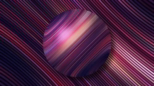 Formas geométricas em abstração