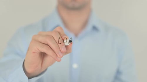 Loan Repayment Written by Hand with Marker