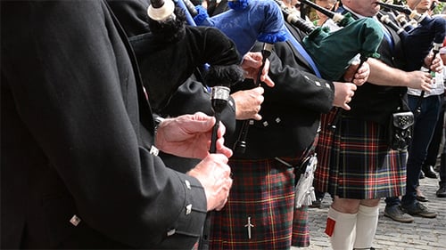 Dudelsäcke Band Singers