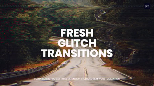 Glitch Transitions Premiere Pro