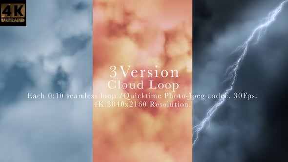 Cloud Loop, Backgrounds Motion Graphics ft. cloud & sky - Envato