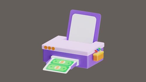 3D Animation of Process of Currency Production and Minting