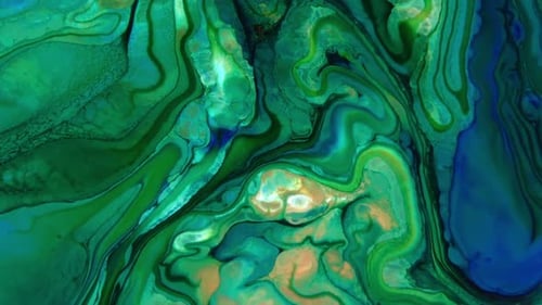 Abstrakte, leuchtende Farben