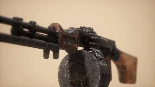 sowjetisches Maschinengewehr. Waffen der Armee der UdSSR