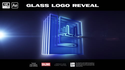 Glass Logo Reveal