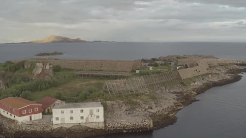 Fish Dryers On Lofoten