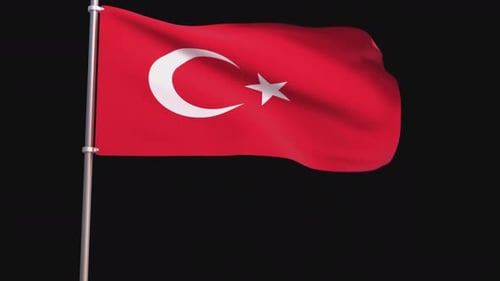Flagge der Türkei