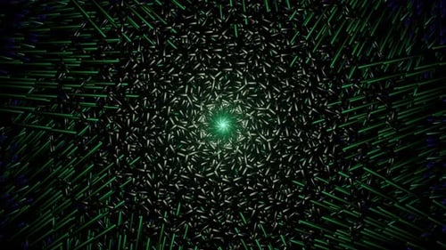 Geometry Kaleidoscope Infinite 3d Patterns Seamless Vj Loop for Spiritual Meditation Psychedelic