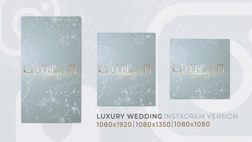 Boda de lujo | Reel de Instagram de amor romántico