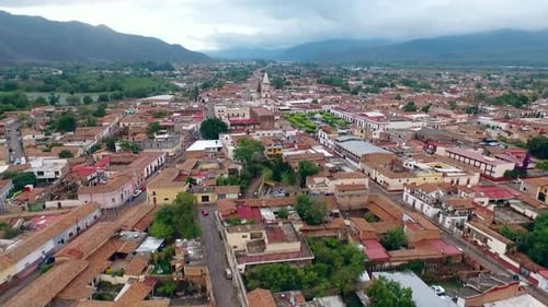 Vista aérea de México