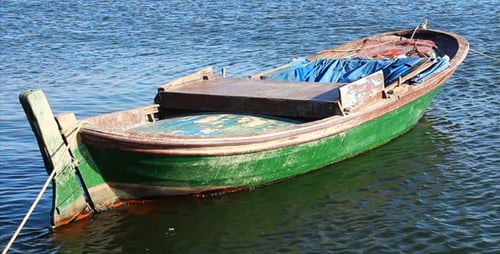 Barco de madeira III