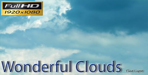 Wunderbarer Wolken-Zeitraffer