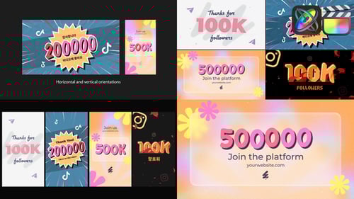 Followers Typography for FCPX