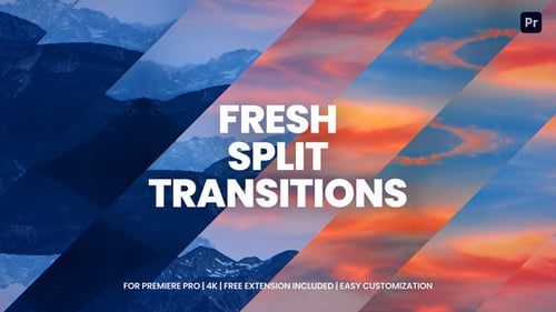 Split Transitions For Premiere Pro