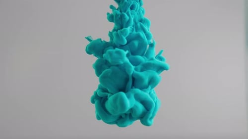 Líquido azul
