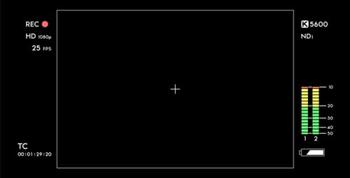 Tela de gravação da câmera 03