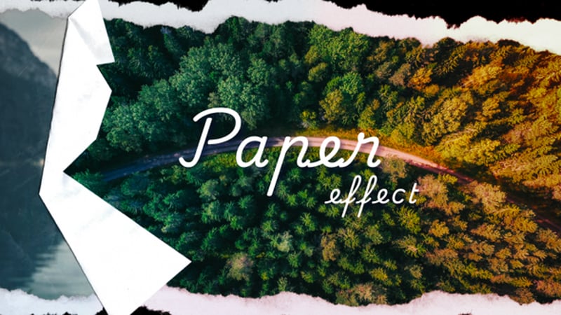 Paper Fold Opener Editable Video Templates - Envato