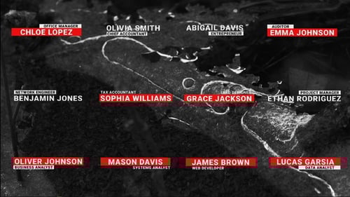 Modern Lower Thirds in DaVinci Resolve.