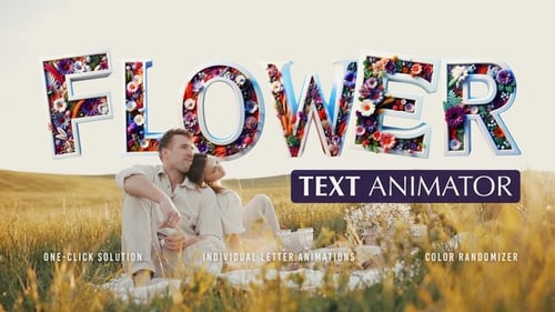 Flower Titles Animator