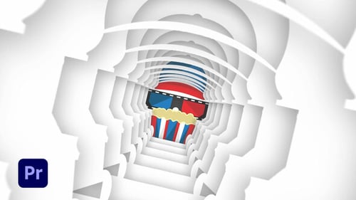 Stencil Logo Reveal for Premiere Pro