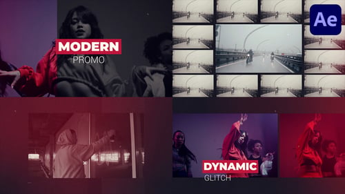 Modern Dynamic Promo for After Effects