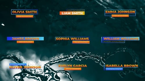 Gradient Elegant Titles for DaVinci Resolve.