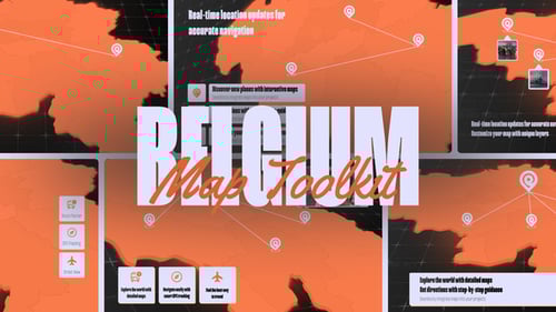 Kit de ferramentas de mapas da Bélgica