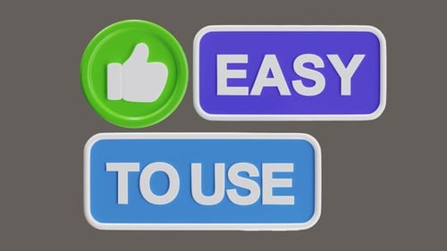 Une animation 3D facile à utiliser simplifie la navigation