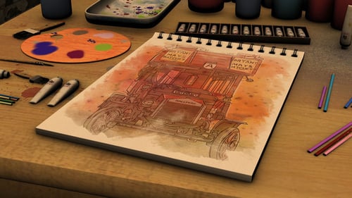 Sketchbook Slideshow