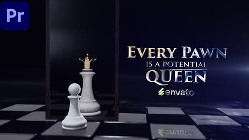 Cinematic Chess Pawn to Queen Transformation