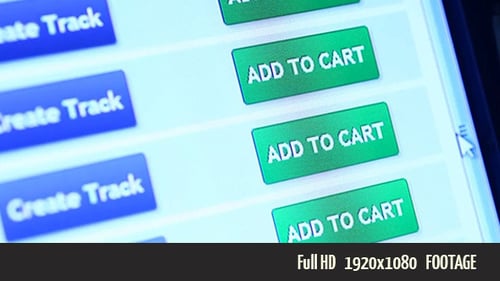 Clicking Add to Cart Button on Tablet Screen