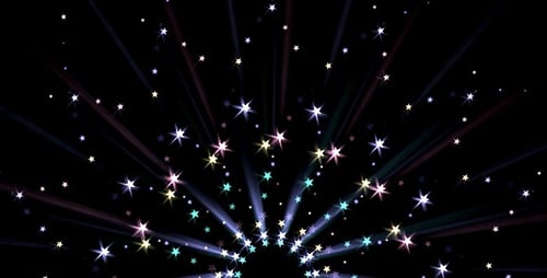 Variety Stars - Mehrfarbig - Loop